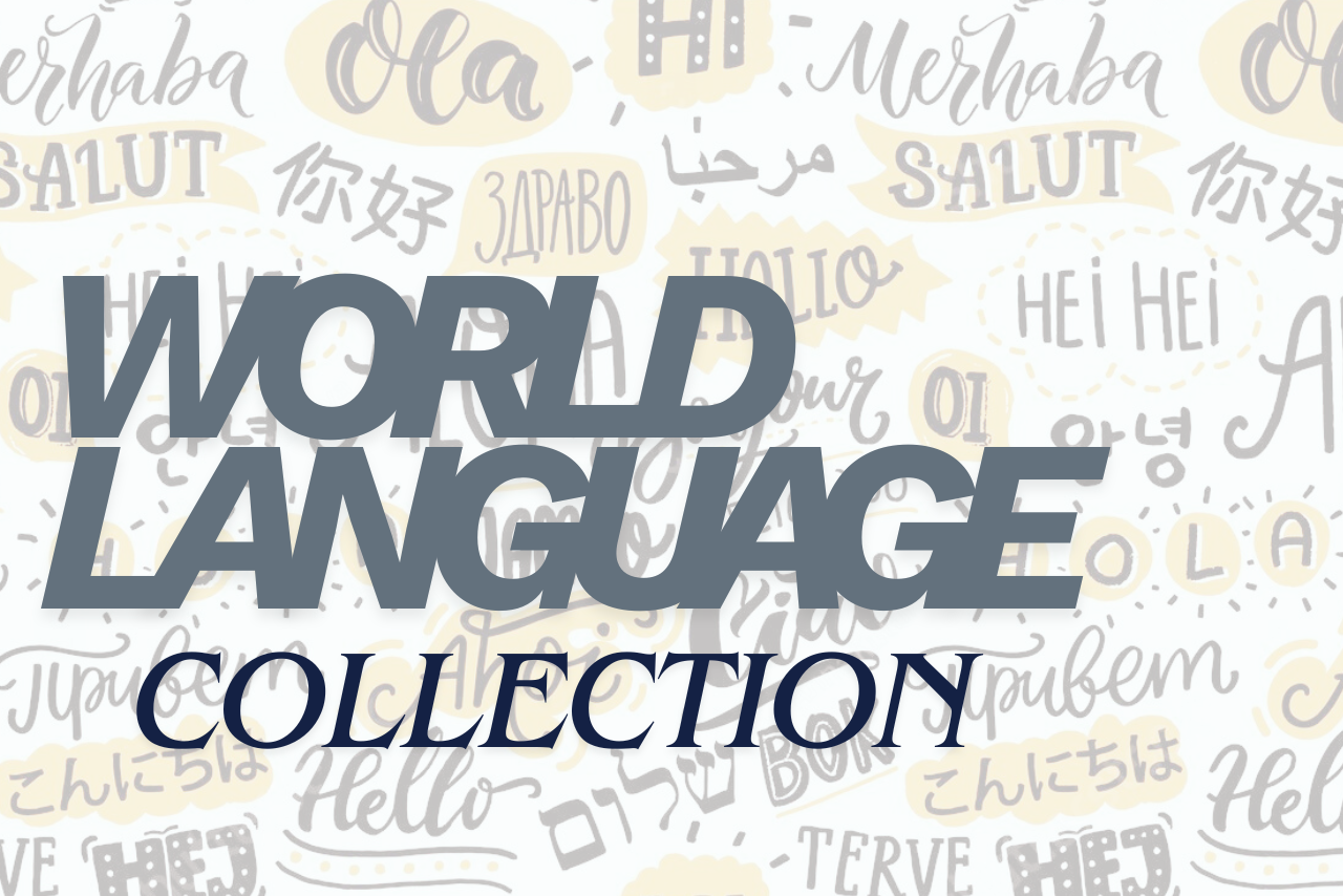 Background says hello is several different languages. 