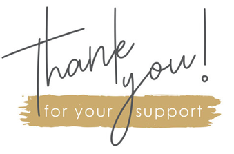 Thank you written in cursive