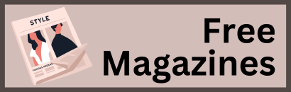 Generic magazine, black lettering on light brown background.