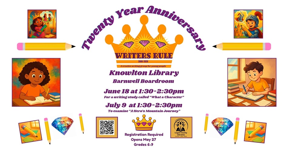 Writers Rule event dates