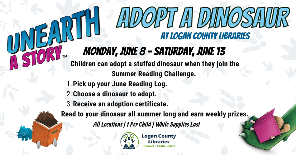Unearth a Story Adopt a dinosaur