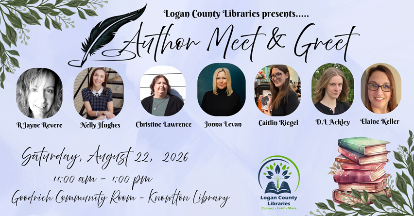 Local Author Meet & Greet Aug 22