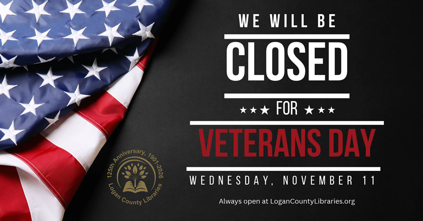 Closed Veterans Day 11/11