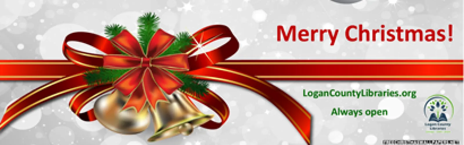 Fancy Christmas bow with bells