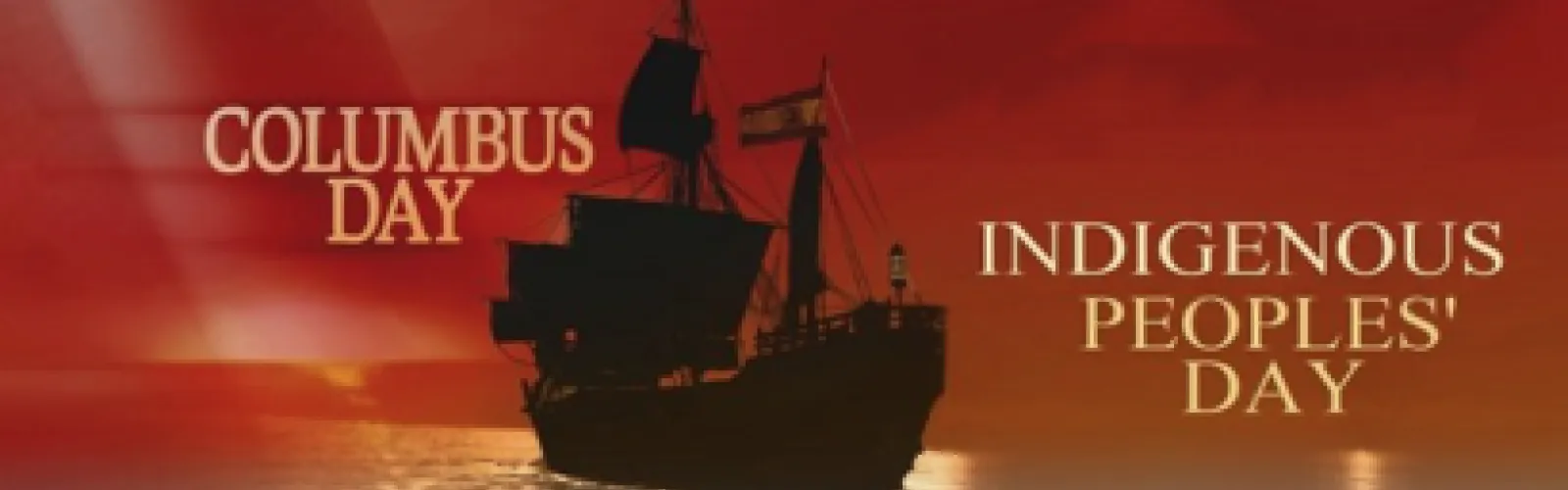 Old sailing ship sailing west